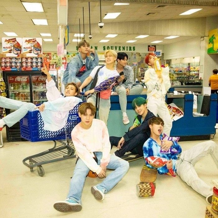 A moment captured by Wooyoung (ATEEZ)'s fan