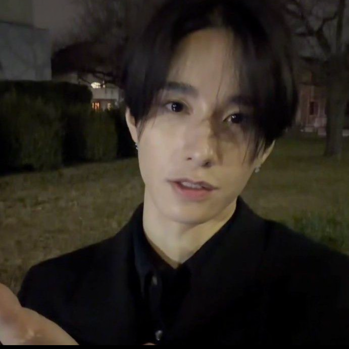 Recent activity shot of Sato Keigo (JO1)