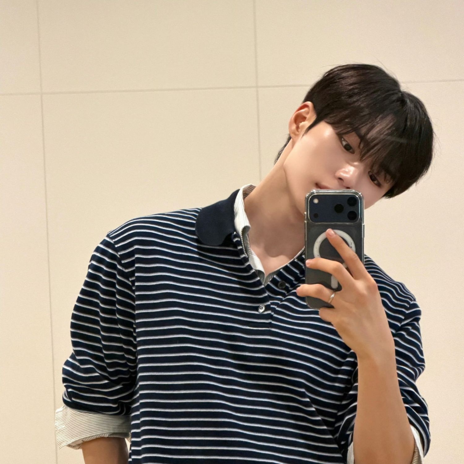 Recent activity shot of Kim Junseo (ALPHA DRIVE ONE)