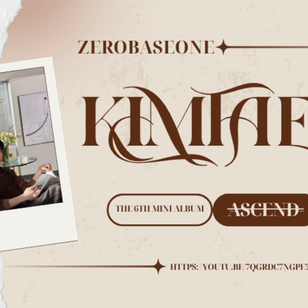 Behind-the-scenes cut of Kim Taerae (ZEROBASEONE)
