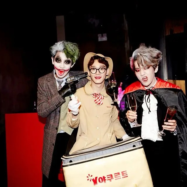 EXO의 비하인드 컷