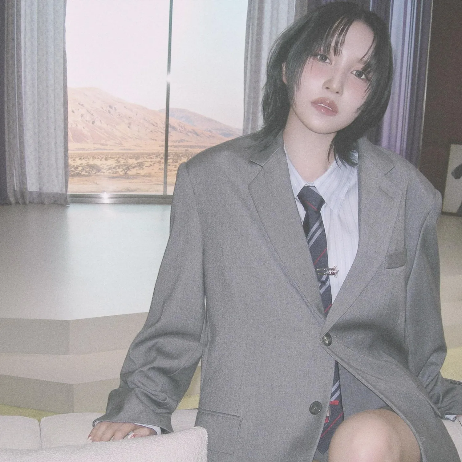 TWICEの舞台裏ショット