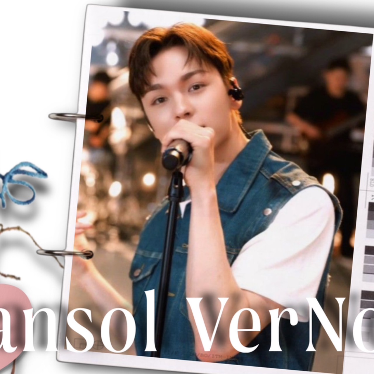 Recent activity shot of Vernon (SEVENTEEN)