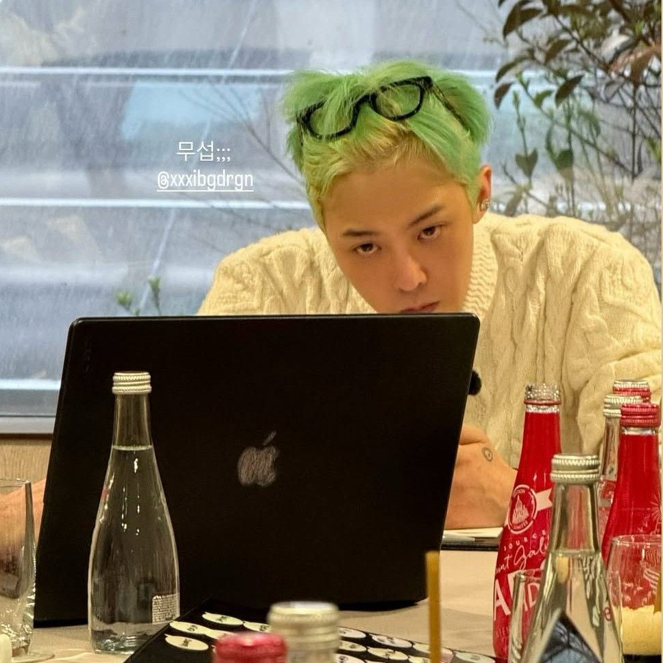 Behind-the-scenes cut of G-DRAGON (BIGBANG)