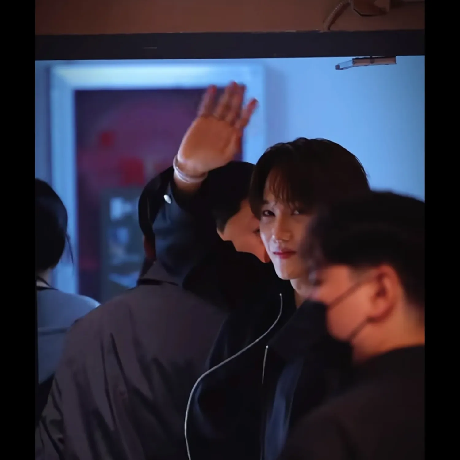 Momen yang diabadikan oleh penggemar Kai (EXO)