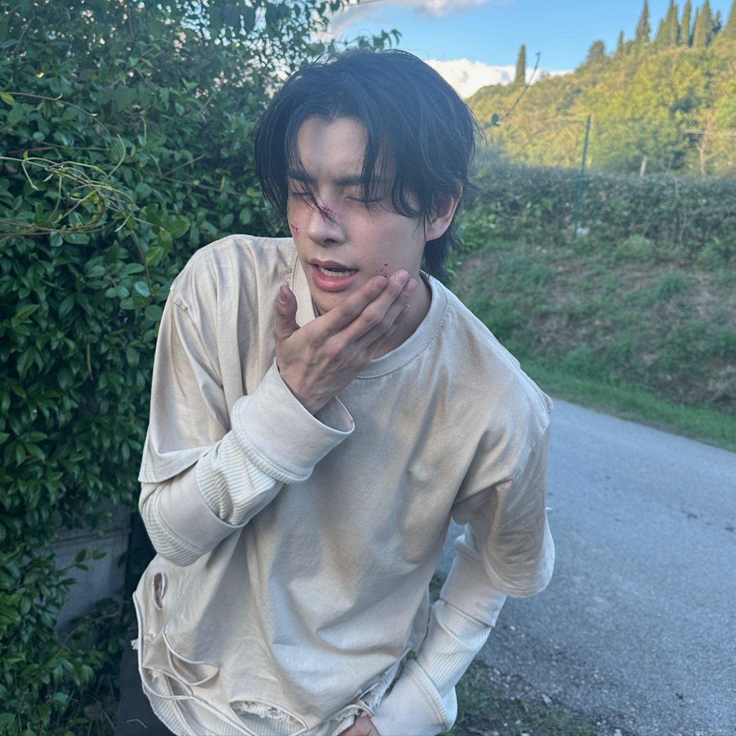 Recent activity shot of Jake (ENHYPEN)