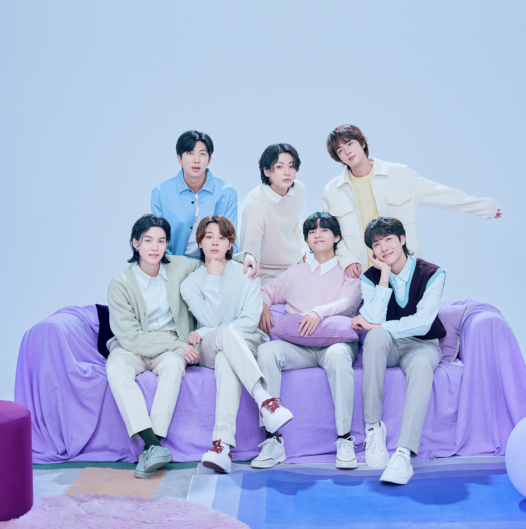 방탄소년단의 비하인드 컷