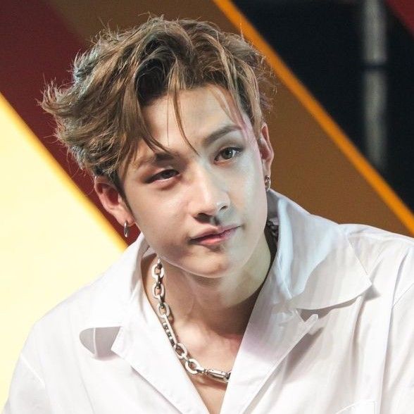 Recent activity shot of Bang Chan (Stray Kids)