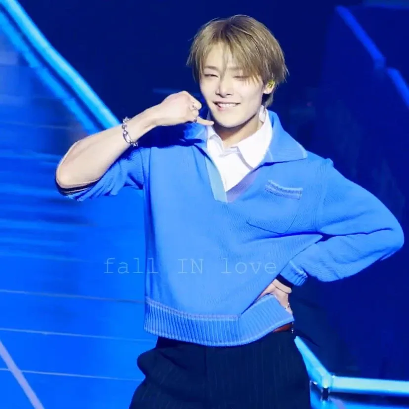 A moment captured by I.N (Stray Kids)'s fan