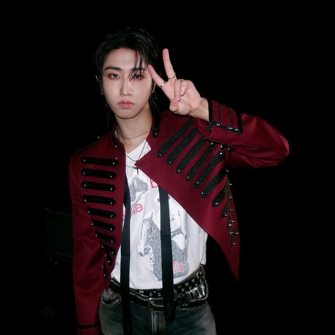 A moment captured by HAN (Stray Kids)'s fan