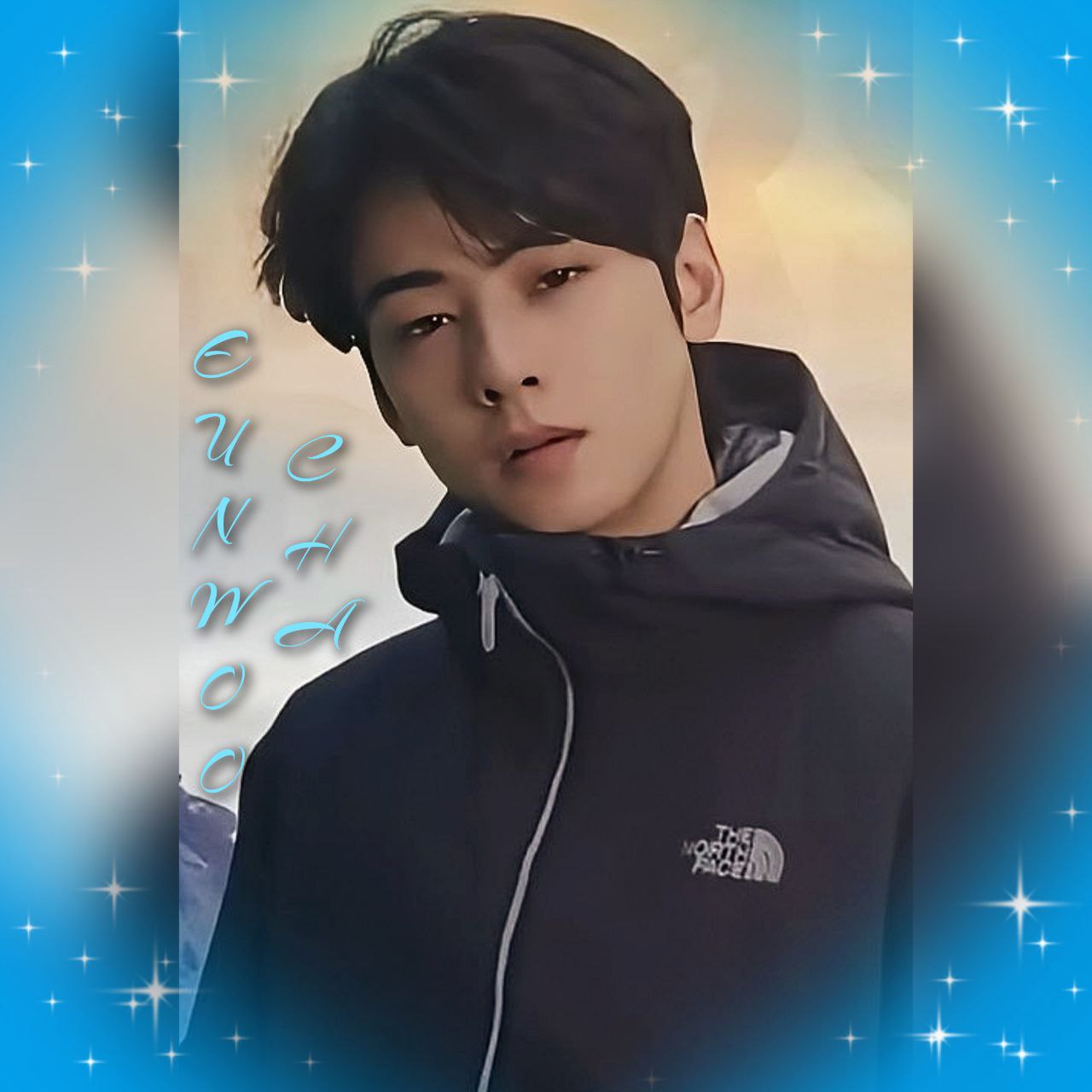 Recent activity shot of Eunwoo (ASTRO)