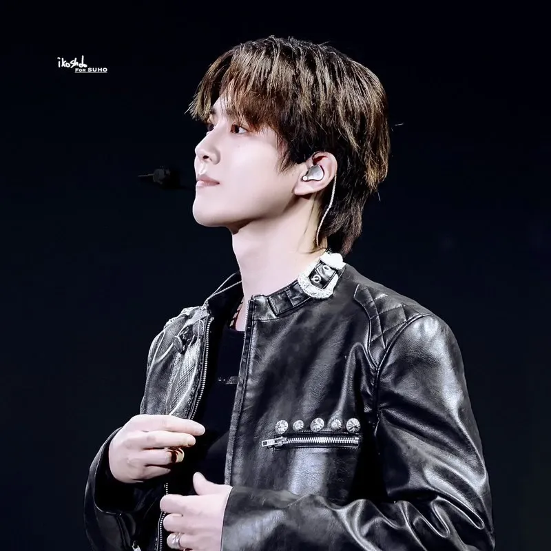 Recent activity shot of Suho (EXO)
