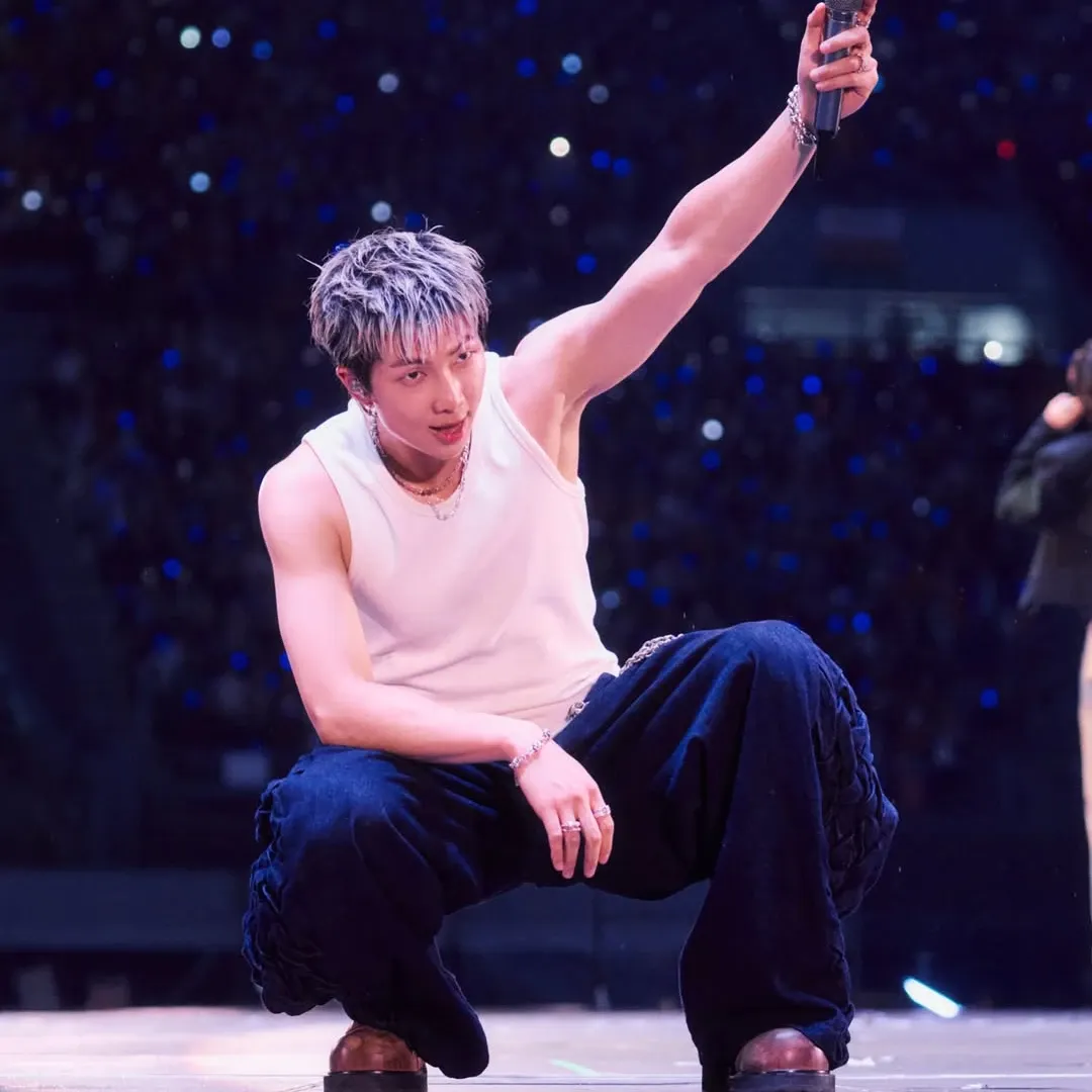 A moment captured by BTS's fan