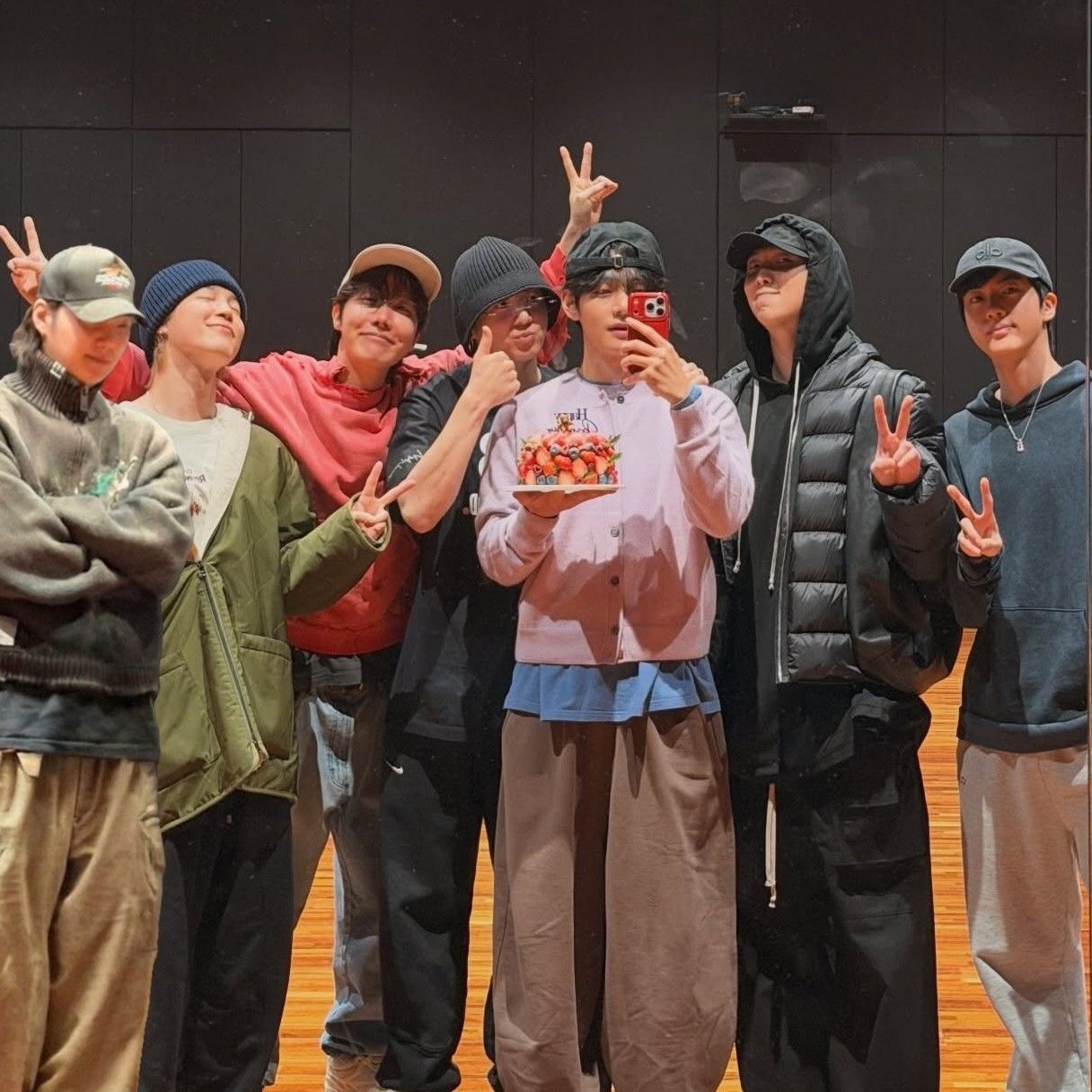 Recent activity shot of BTS