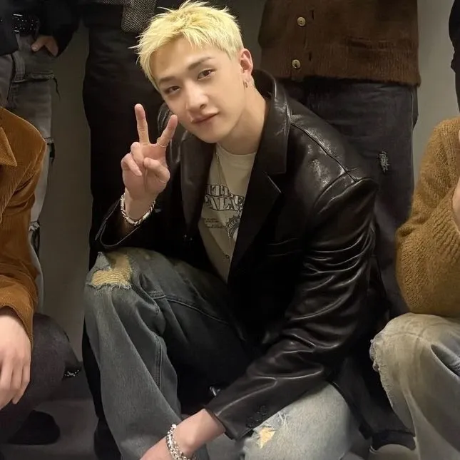 A moment captured by Bang Chan (Stray Kids)'s fan