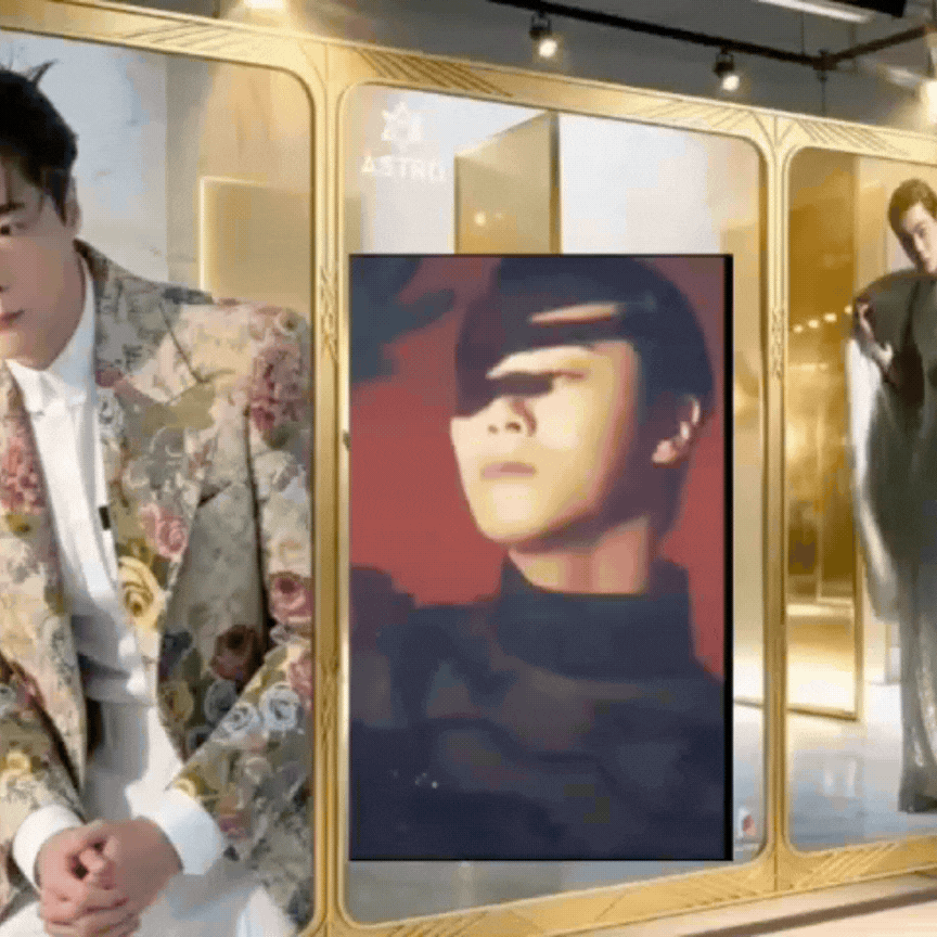 A moment captured by Young K (DAY6)'s fan