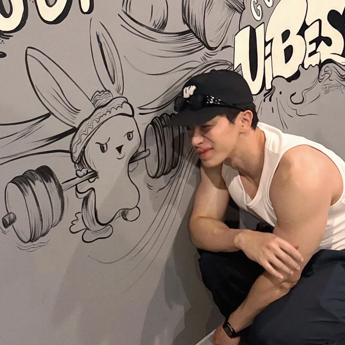 Recent activity shot of Wonho