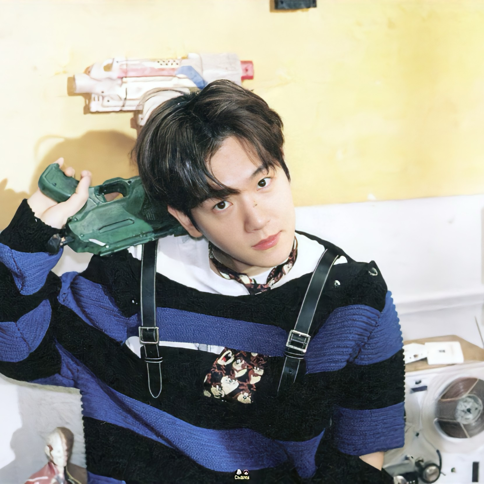 백현 (EXO)의 비하인드 컷