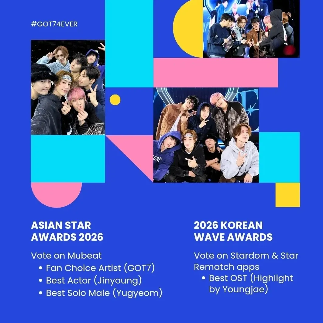 GOT7 최근 활동샷