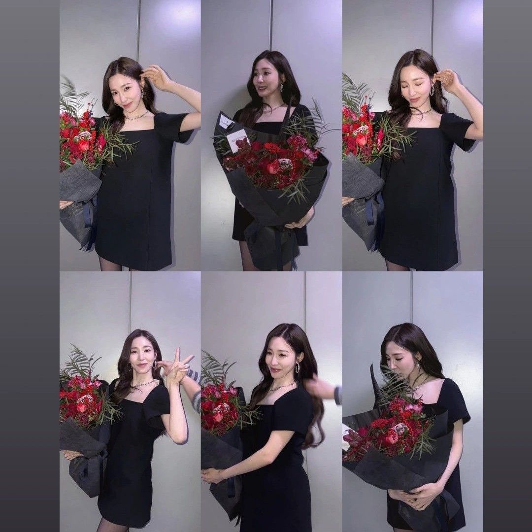 A moment captured by Tiffany Young (Girls' Generation)'s fan