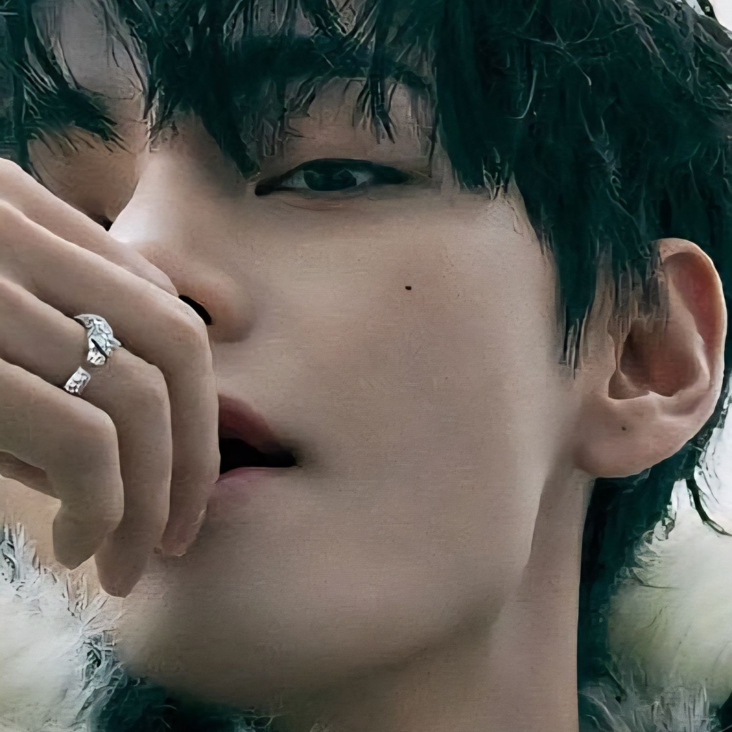 뷔 (방탄소년단) 팬이 찍은 순간