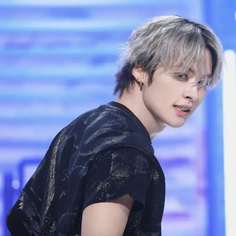 A moment captured by Stray Kids's fan