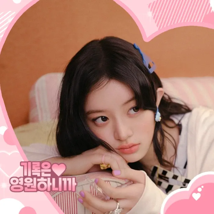 ミンジュ (ILLIT)の舞台裏ショット