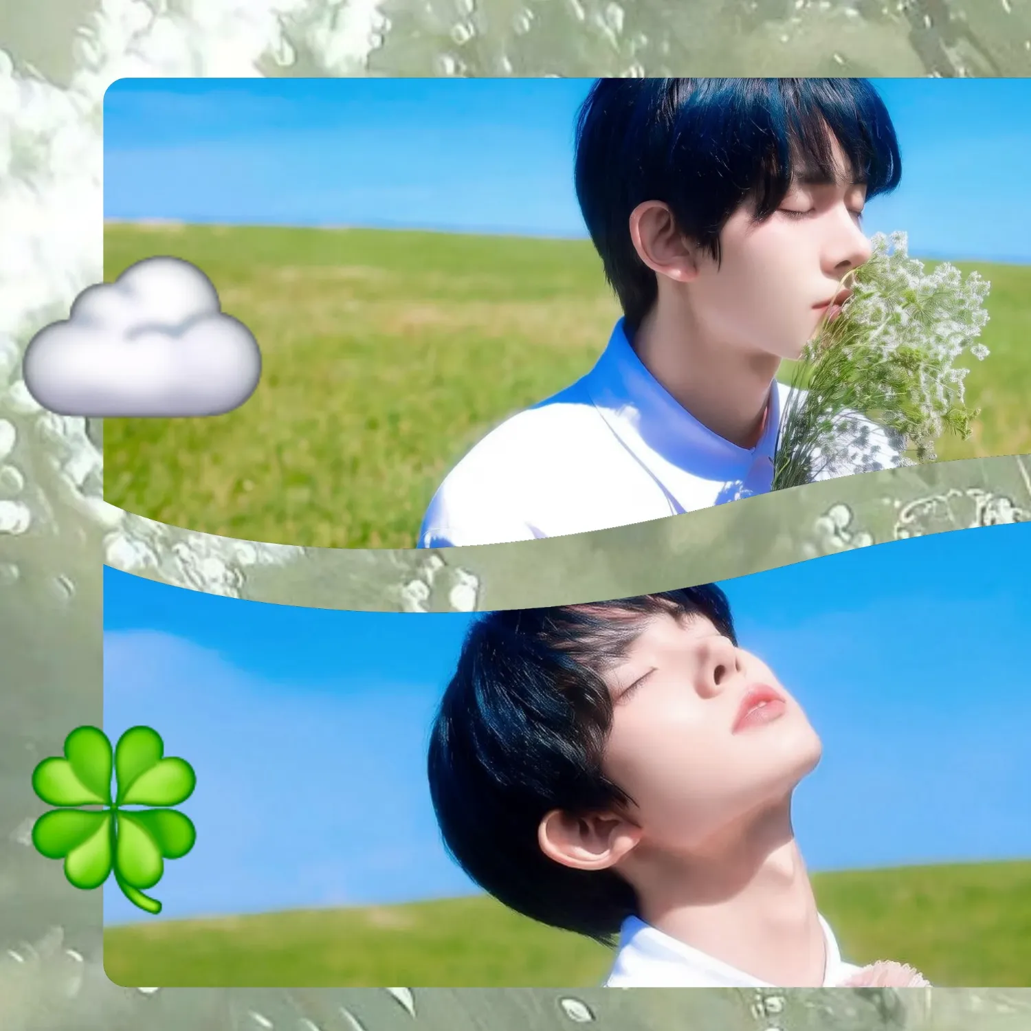 A moment captured by Evan's fan