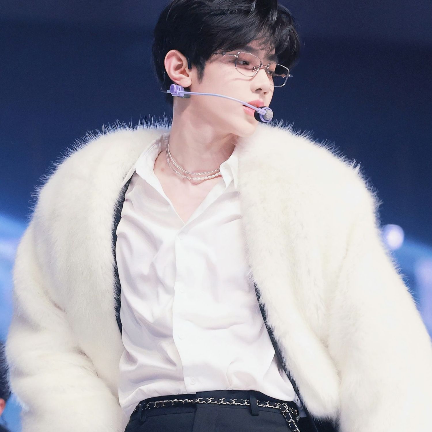 Recent activity shot of Zhang Hao (ZEROBASEONE)