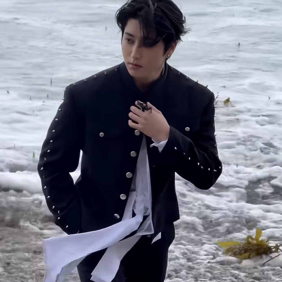 A moment captured by HAN (Stray Kids)'s fan