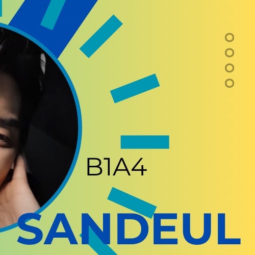 Behind-the-scenes cut of Sandeul (B1A4)