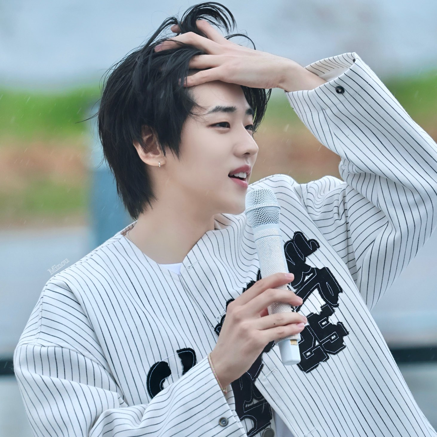 A moment captured by Jaechan (DKZ)'s fan