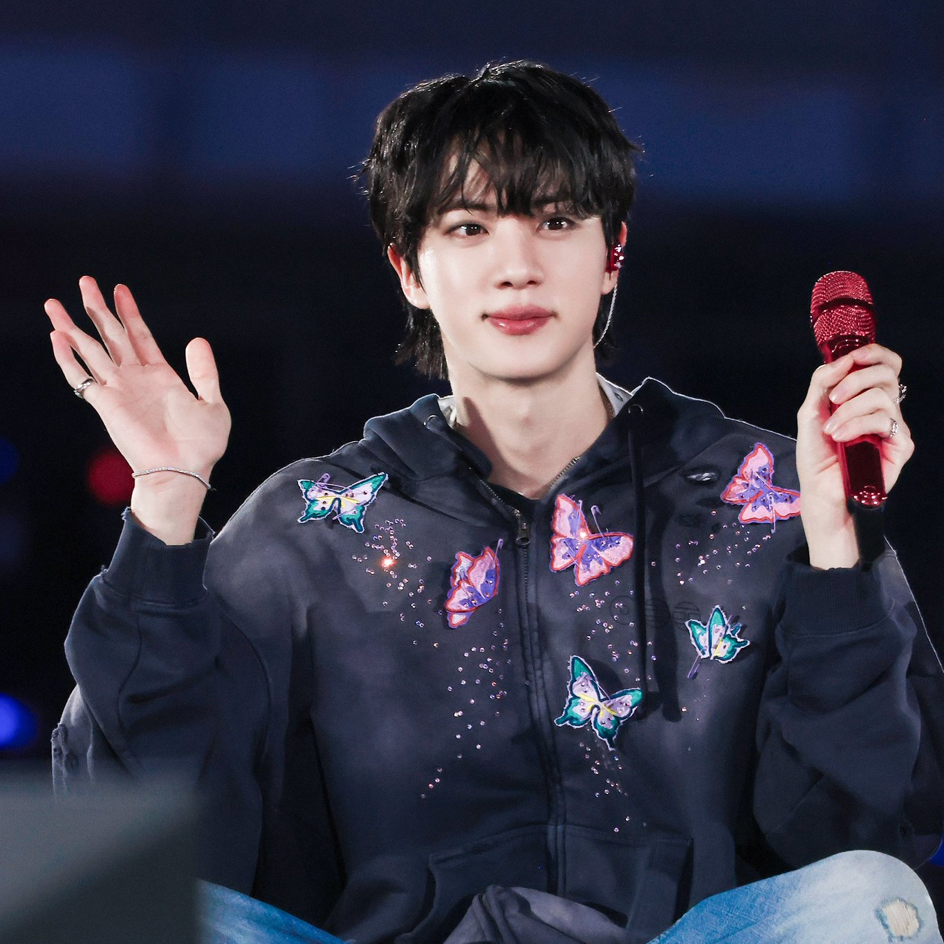 Foto terbaru Jin (BTS)