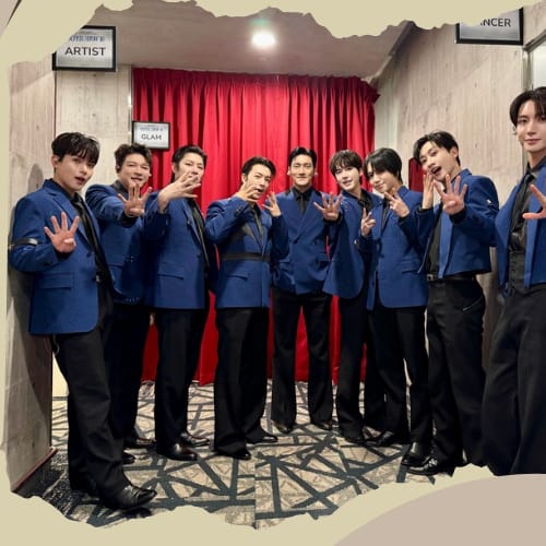 Behind-the-scenes cut of Super Junior