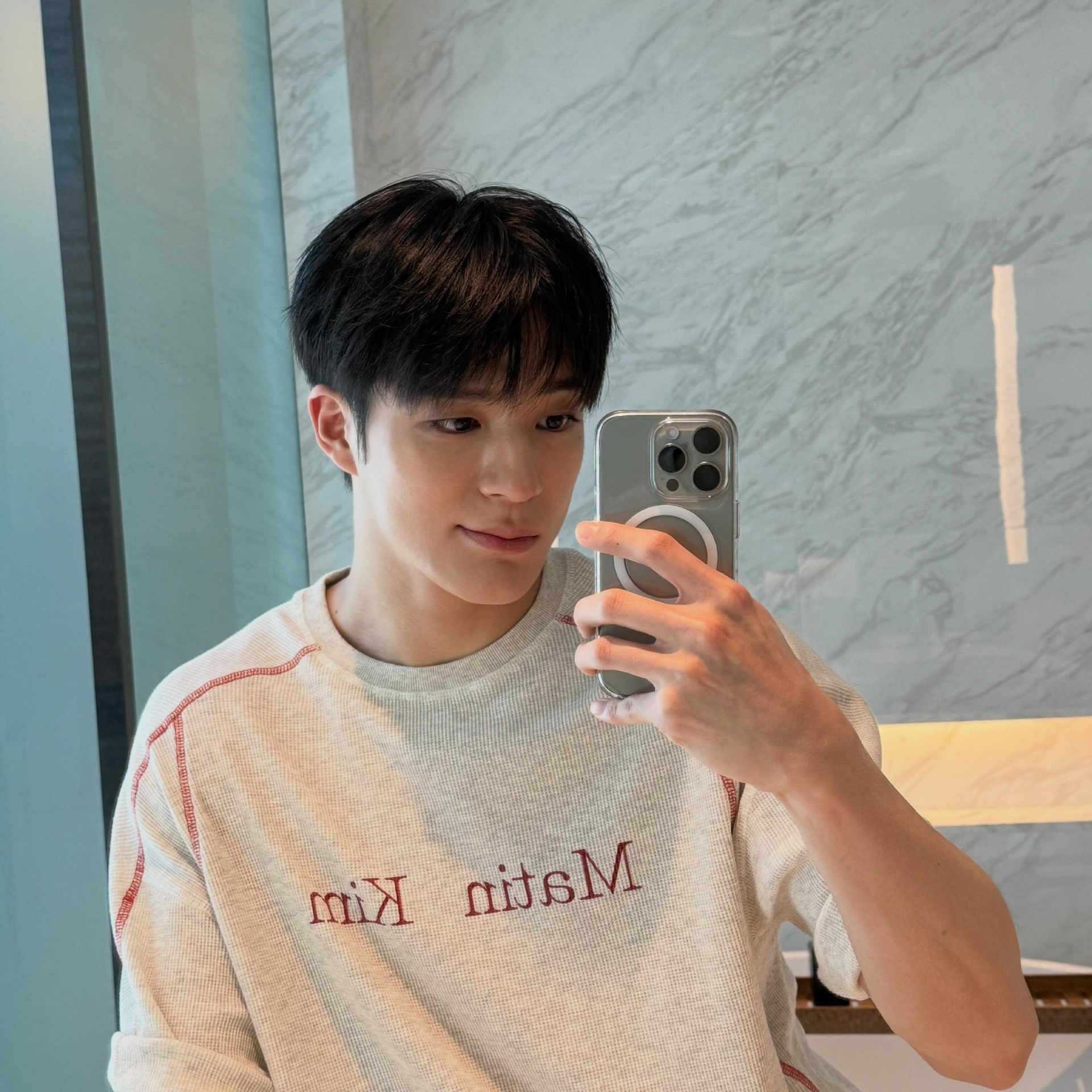 A moment captured by Jeno (NCT DREAM)'s fan