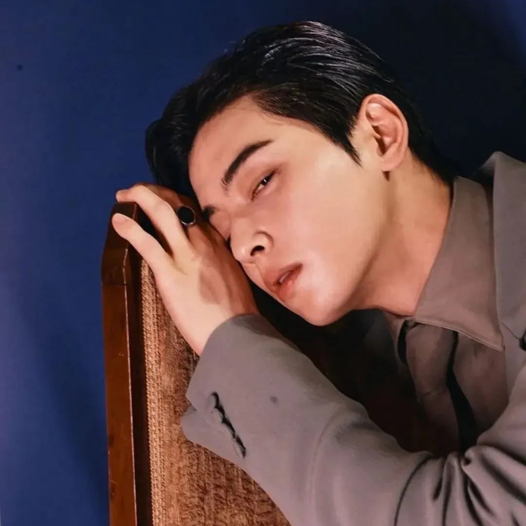 Recent activity shot of Eunwoo (ASTRO)