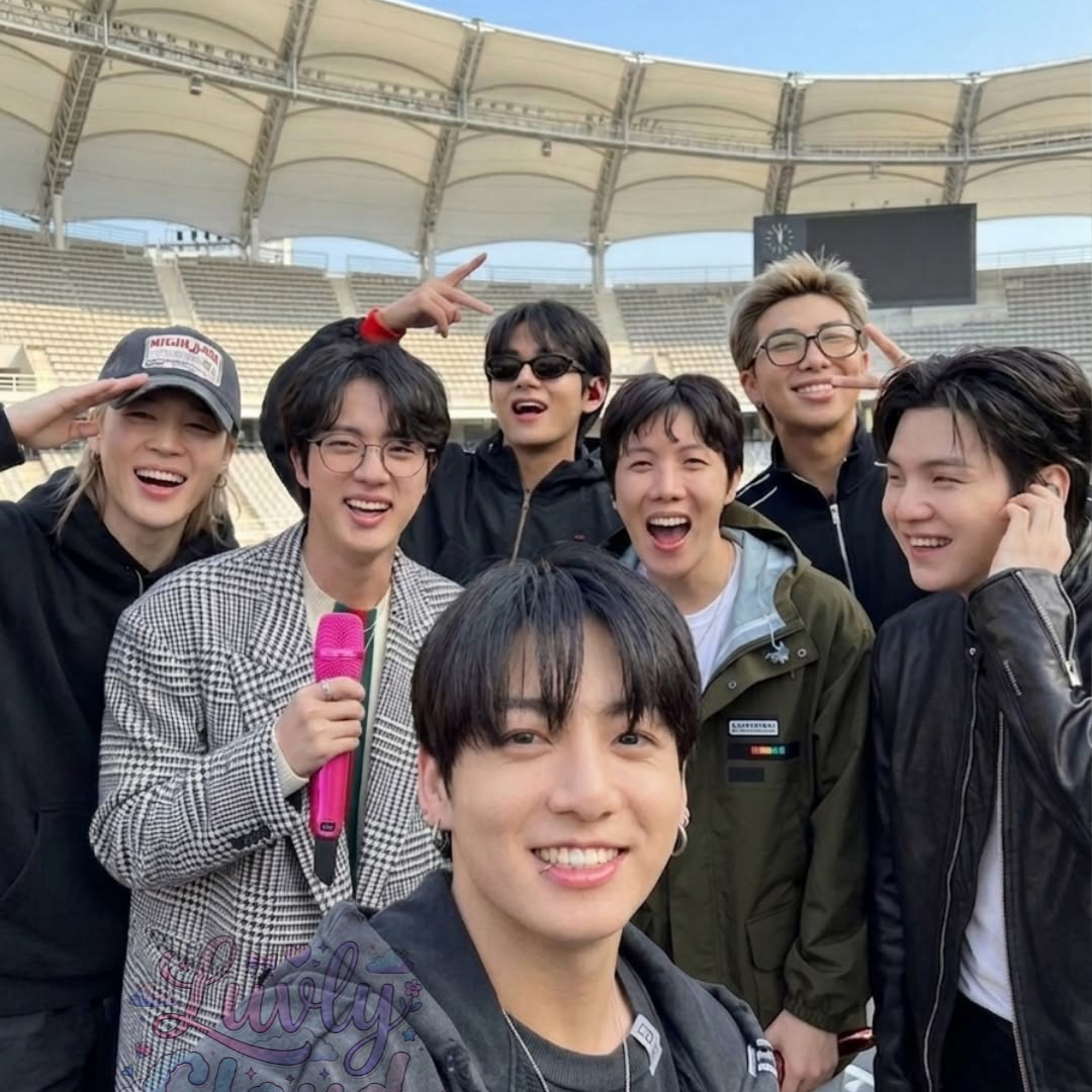 BTSファンが撮った瞬間
