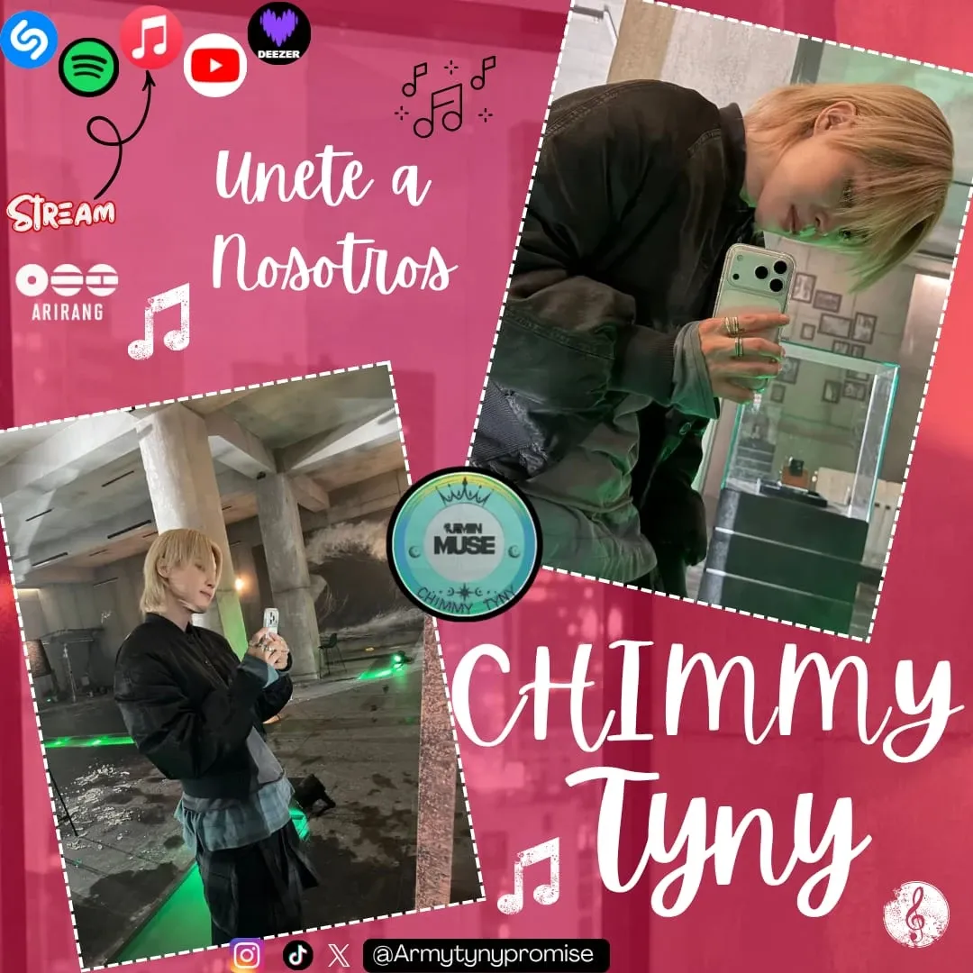 Recent activity shot of Jimin (BTS)