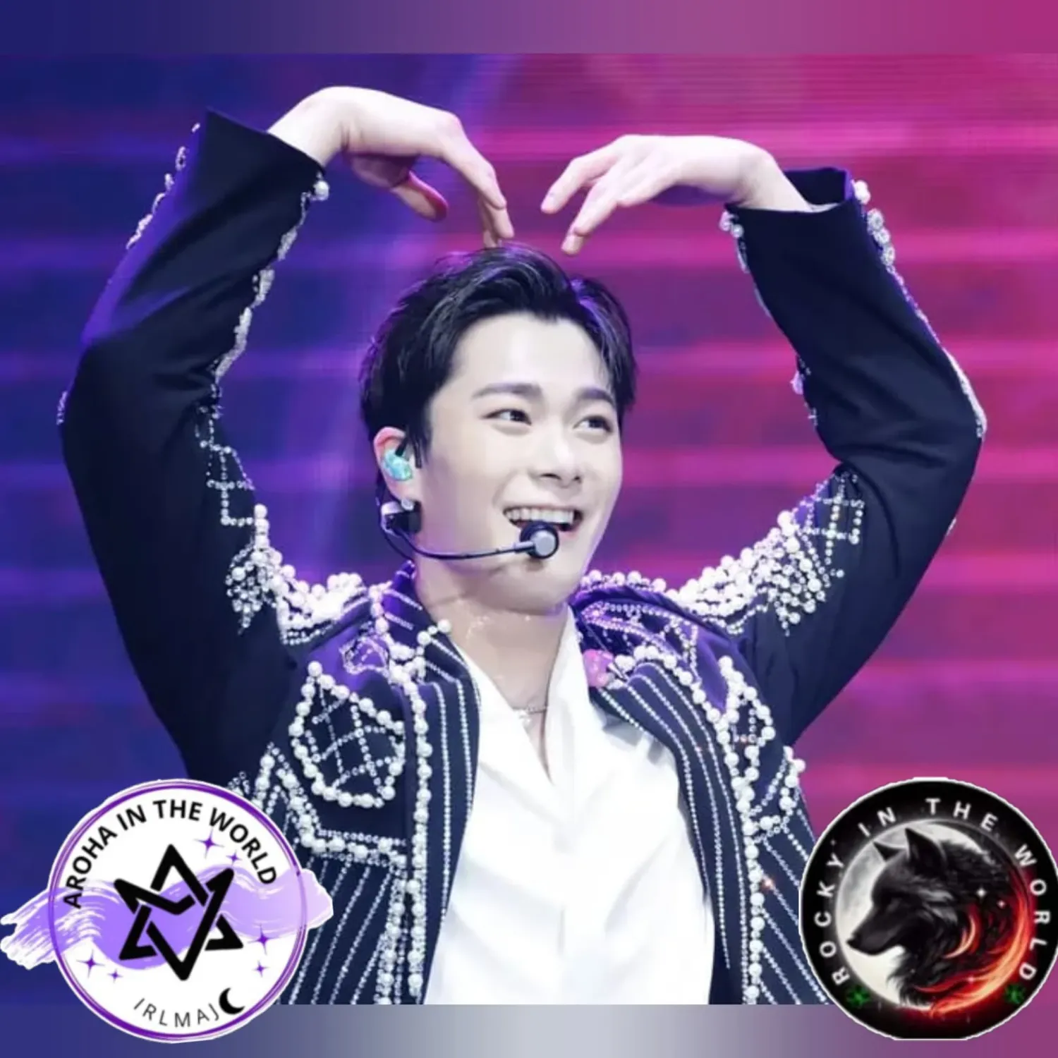 Recent activity shot of Moonbin (ASTRO)