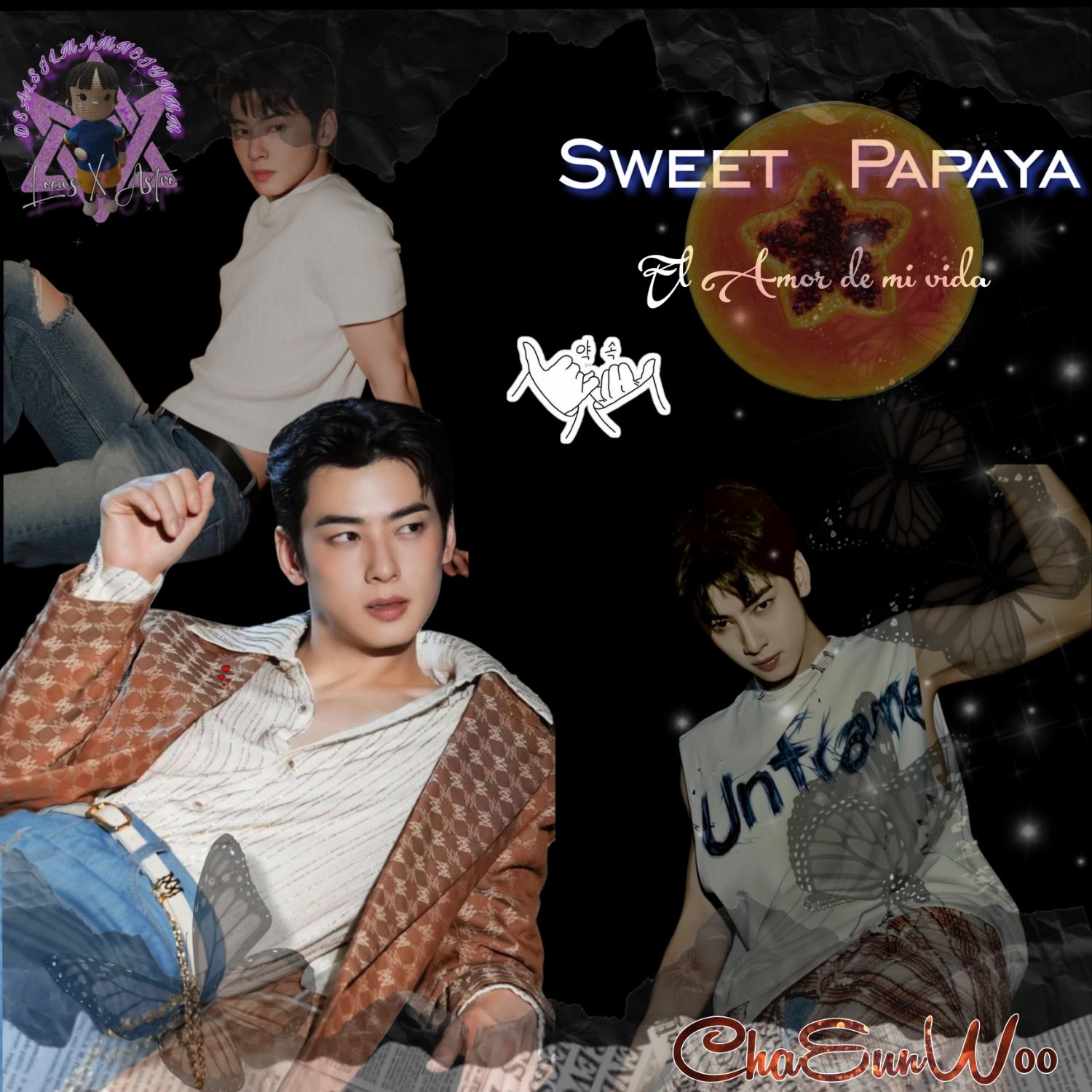 A moment captured by Eunwoo (ASTRO)'s fan