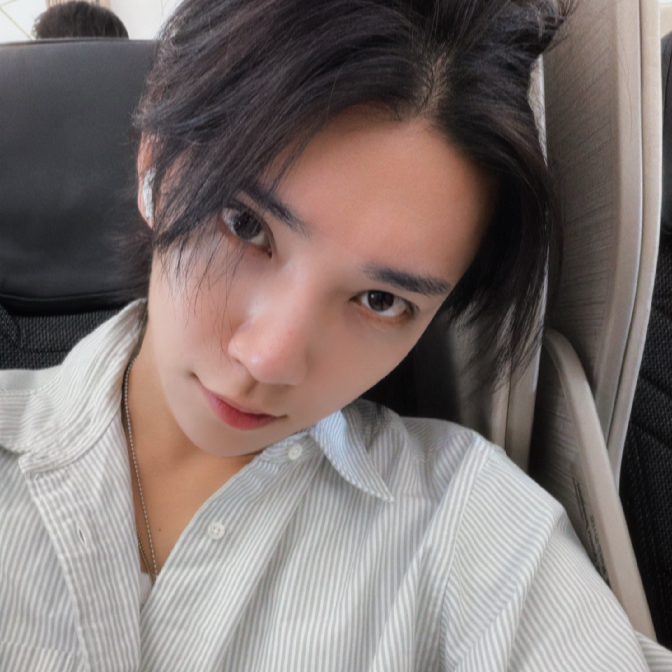 A moment captured by Joshua (SEVENTEEN)'s fan