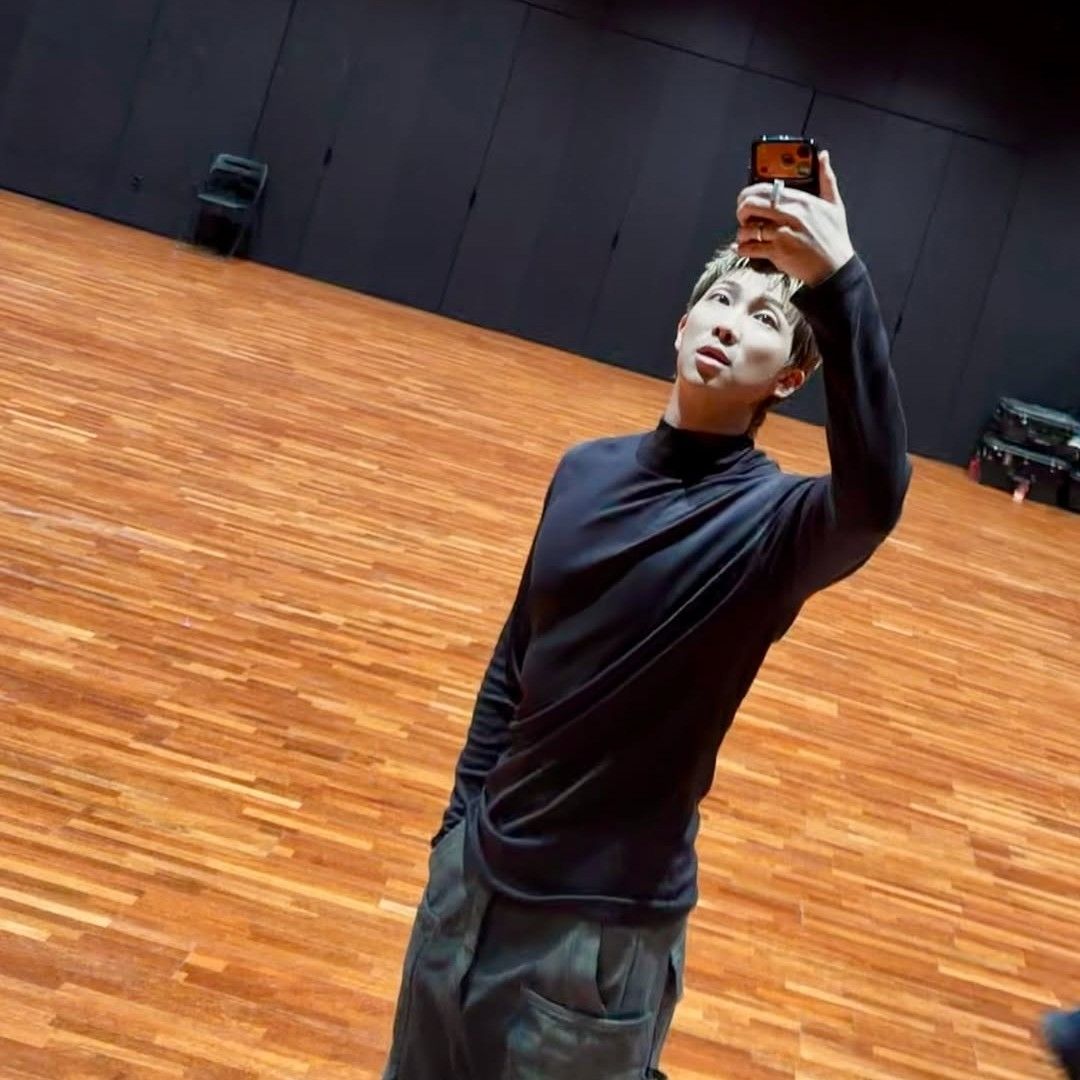 A moment captured by RM (BTS)'s fan