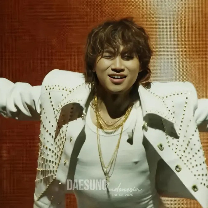 Recent activity shot of Daesung (BIGBANG)