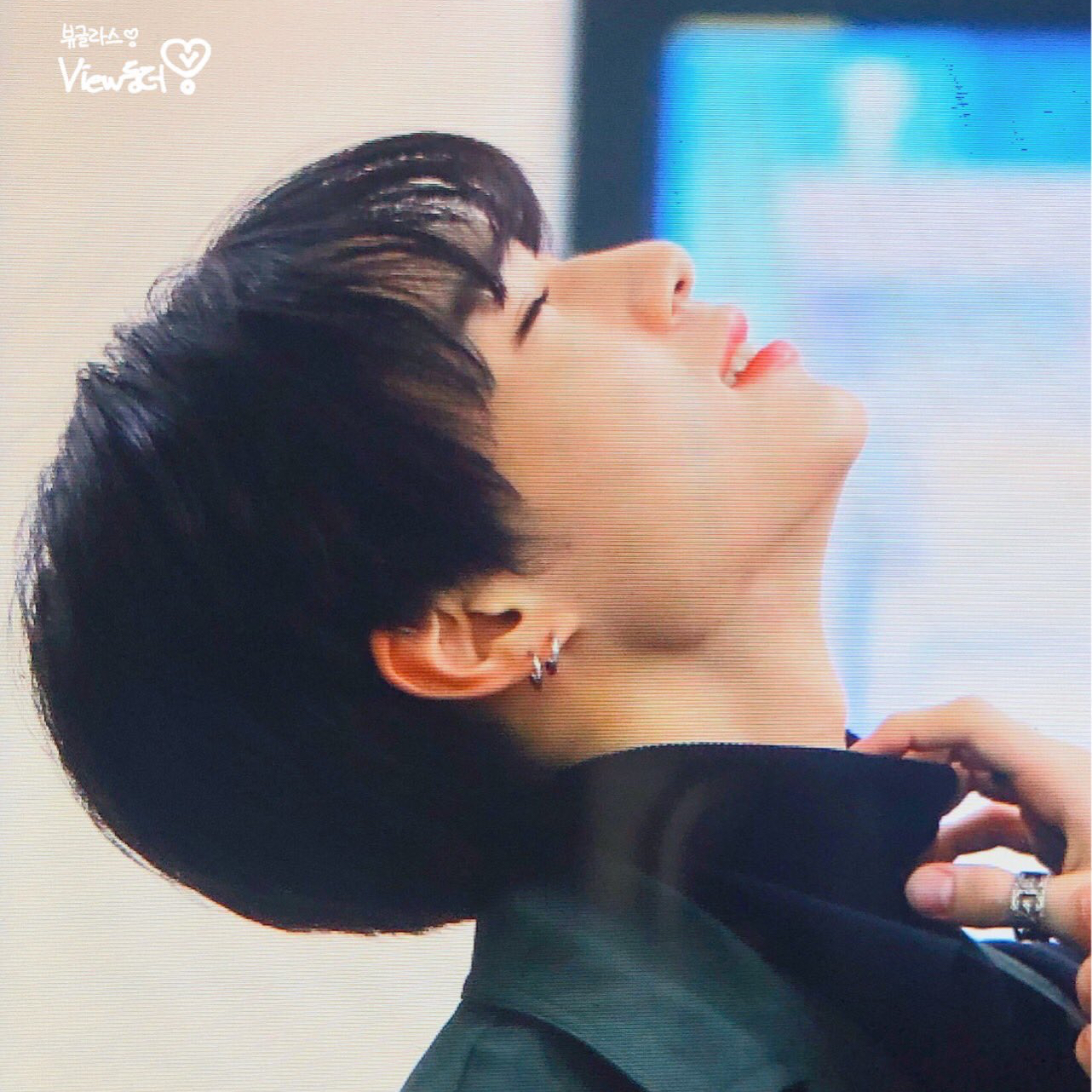 A moment captured by Kim Junseo (ALPHA DRIVE ONE)'s fan