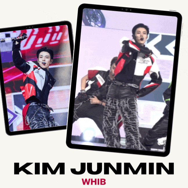 A moment captured by Kim Junmin (WHIB)'s fan