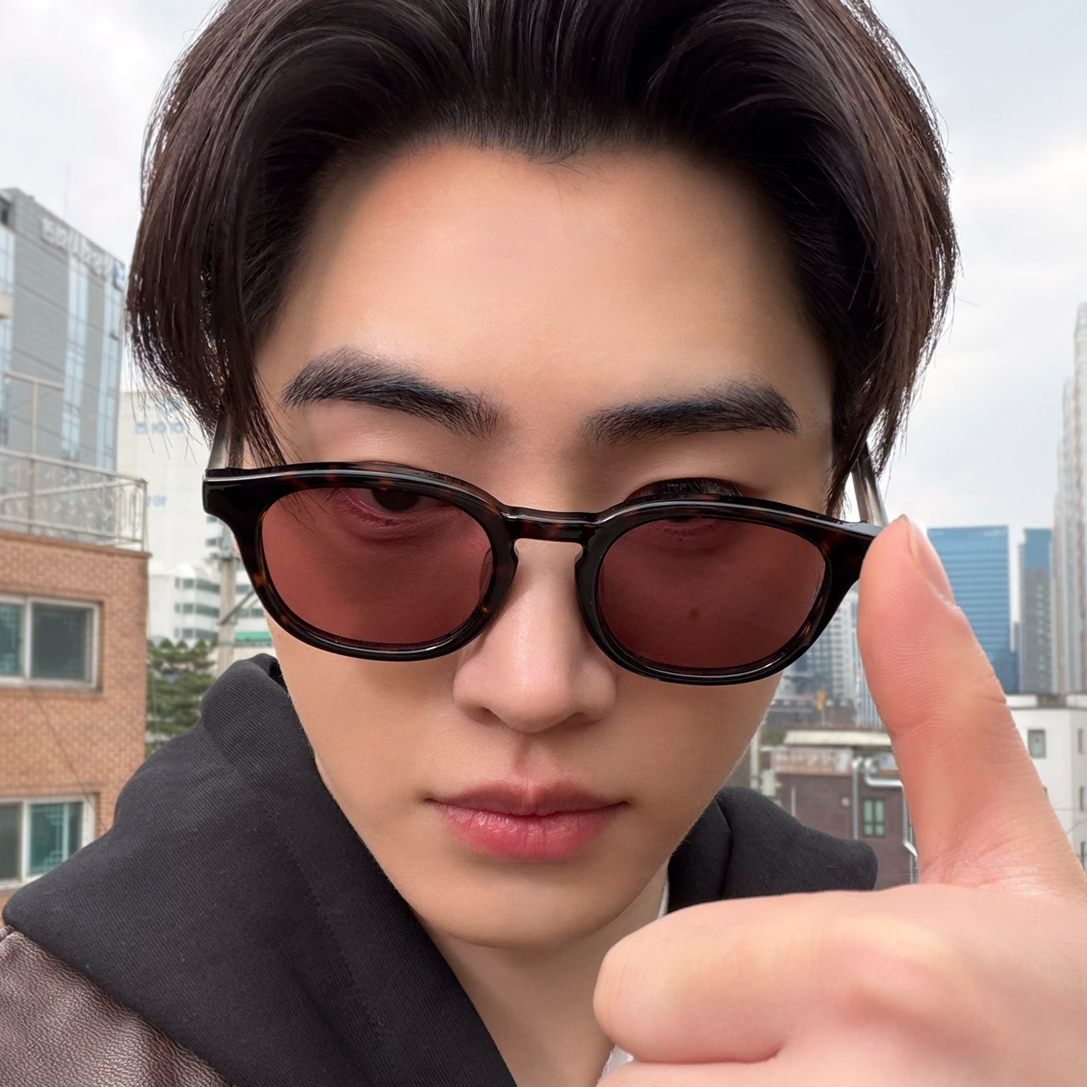 Recent activity shot of Sunghoon (ENHYPEN)