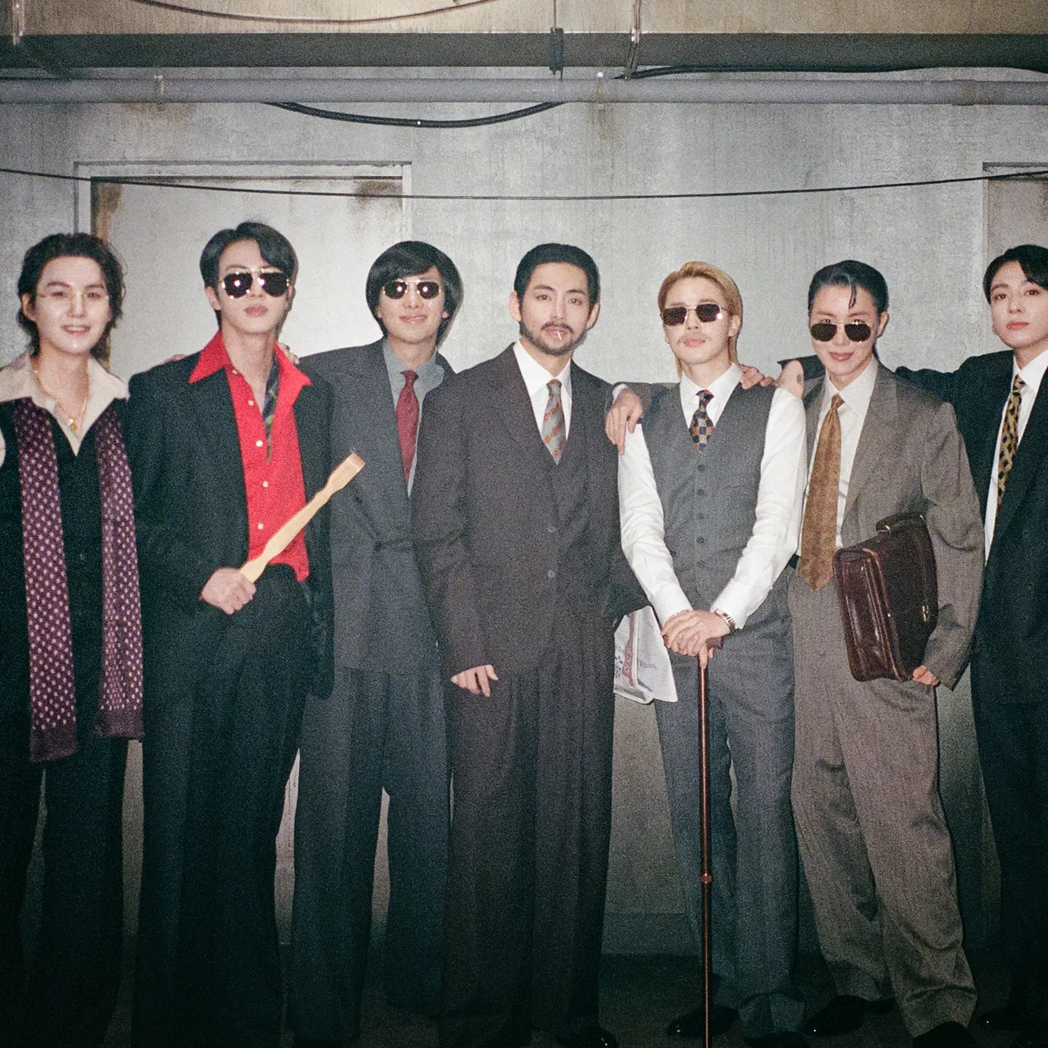 진 (방탄소년단)의 비하인드 컷