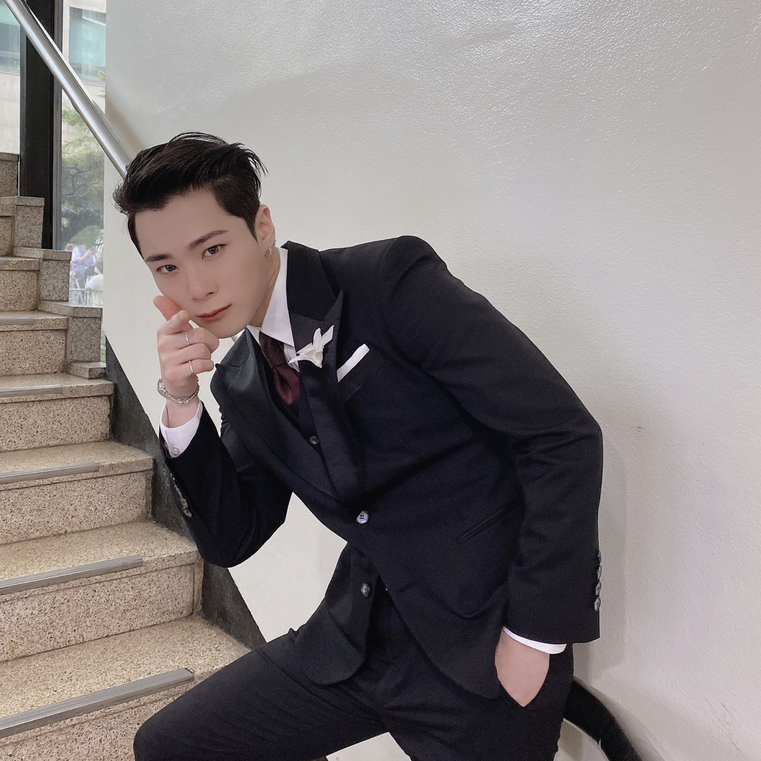 A moment captured by Moonbin (ASTRO)'s fan