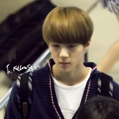 A moment captured by Sehun (EXO)'s fan