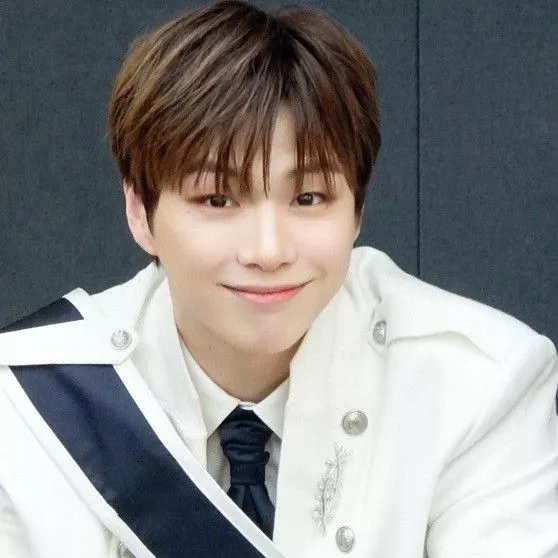 A moment captured by Kang Daniel's fan